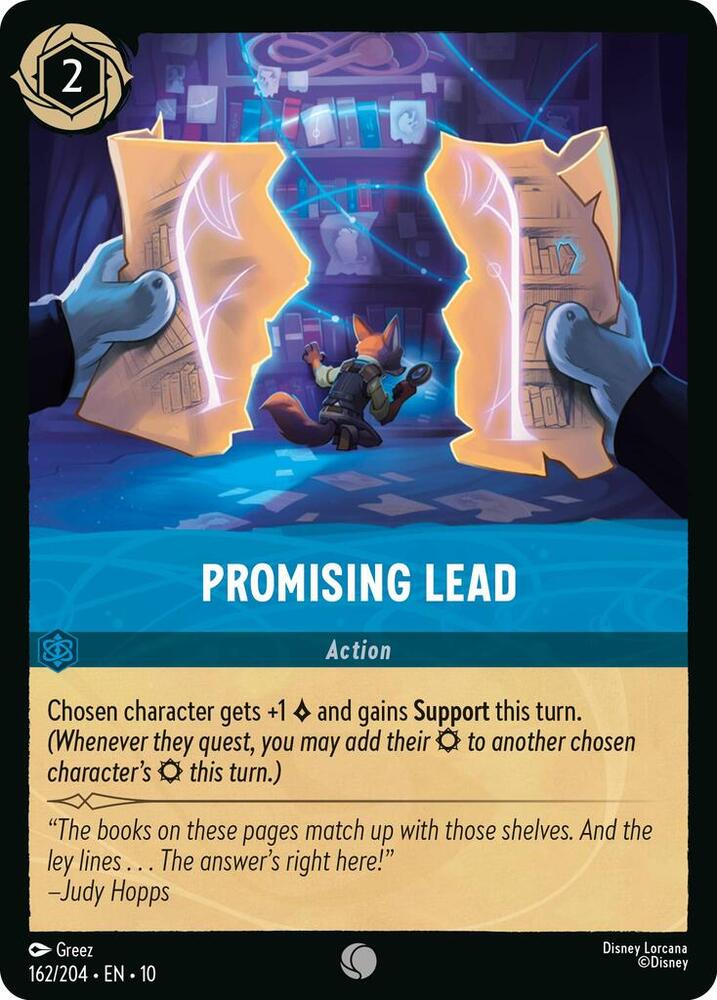 Lorcana - Promising Lead - Whispers in the Well (10)