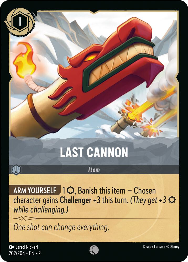 Lorcana - Last Cannon - Rise of the Floodborn (2)