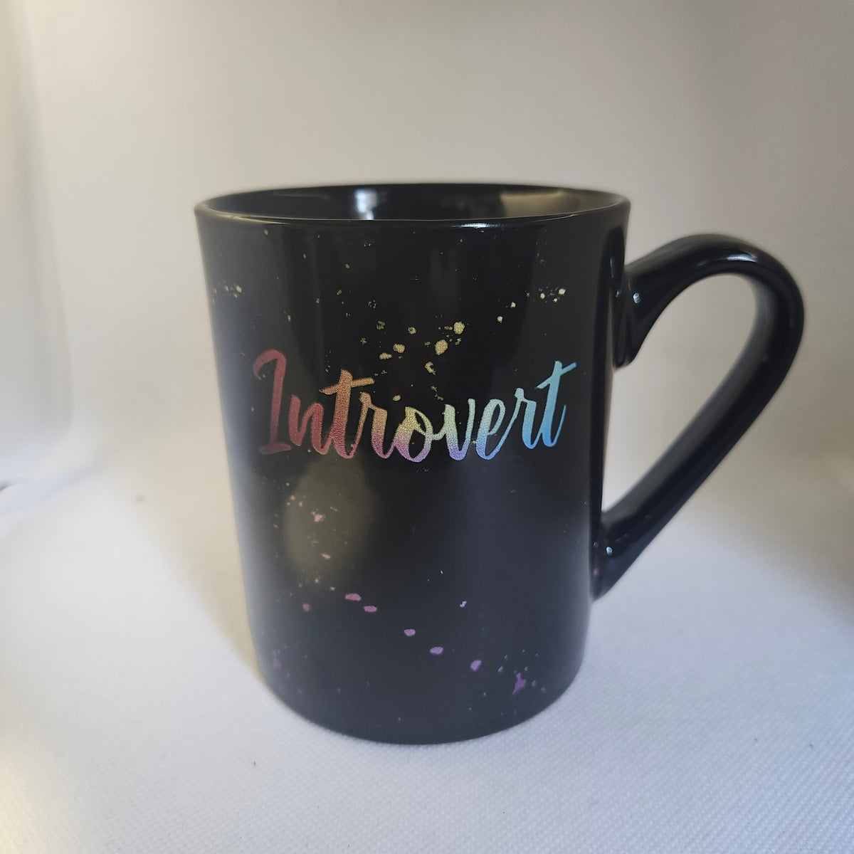 10 Strawberry Street Introvert Paint Splatter Mug