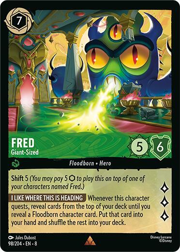 Lorcana - Fred - Giant-Sized - Reign of Jafar (8)