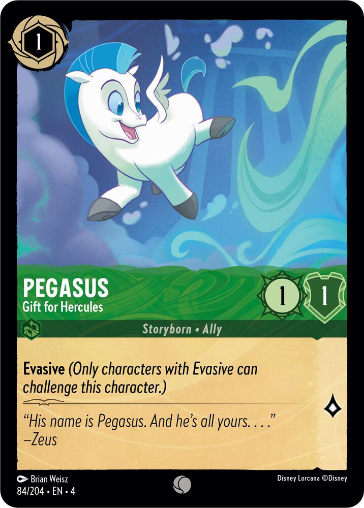 Lorcana - Pegasus - Gift for Hercules - Fabled (9)