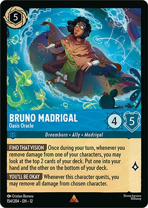 Lorcana - Bruno Madrigal - Oasis Oracle - Wilds Unknown (12)