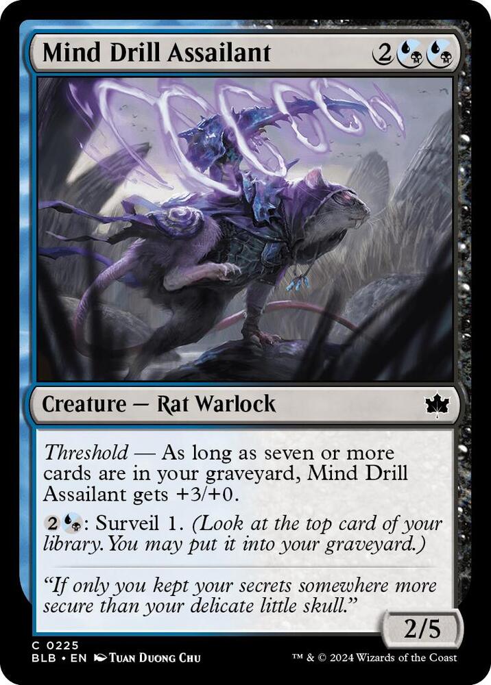 MTG - Mind Drill Assailant - Bloomburrow (BLB)