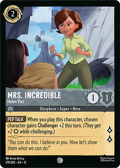 Lorcana - Mrs. Incredible - Helen Parr - Wilds Unknown (12)