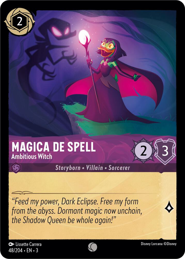 Lorcana - Magica De Spell - Ambitious Witch - Into the Inklands (3)