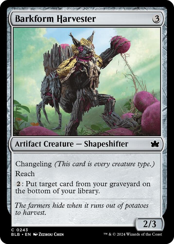 MTG - Barkform Harvester - Bloomburrow (BLB)