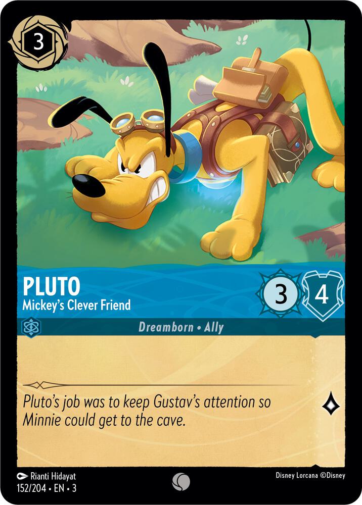 Lorcana - Pluto - Mickey's Clever Friend - Into the Inklands (3)