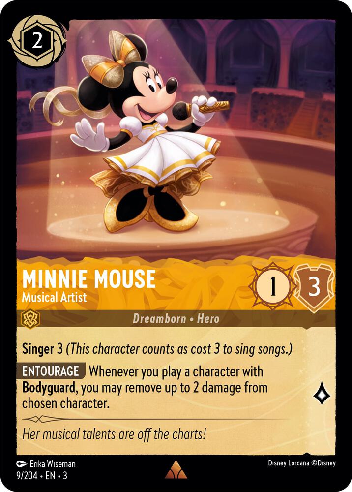 Lorcana - Minnie Mouse - Musical Artist - Into the Inklands (3)