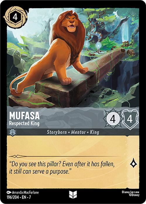 Lorcana - Mufasa - Respected King - Archazia's Island (7)