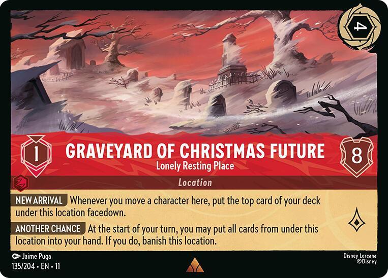 Lorcana - Graveyard of Christmas Future - Lonely Resting Place - Winterspell (11)