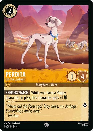 Lorcana - Perdita - On the Lookout - Reign of Jafar (8)