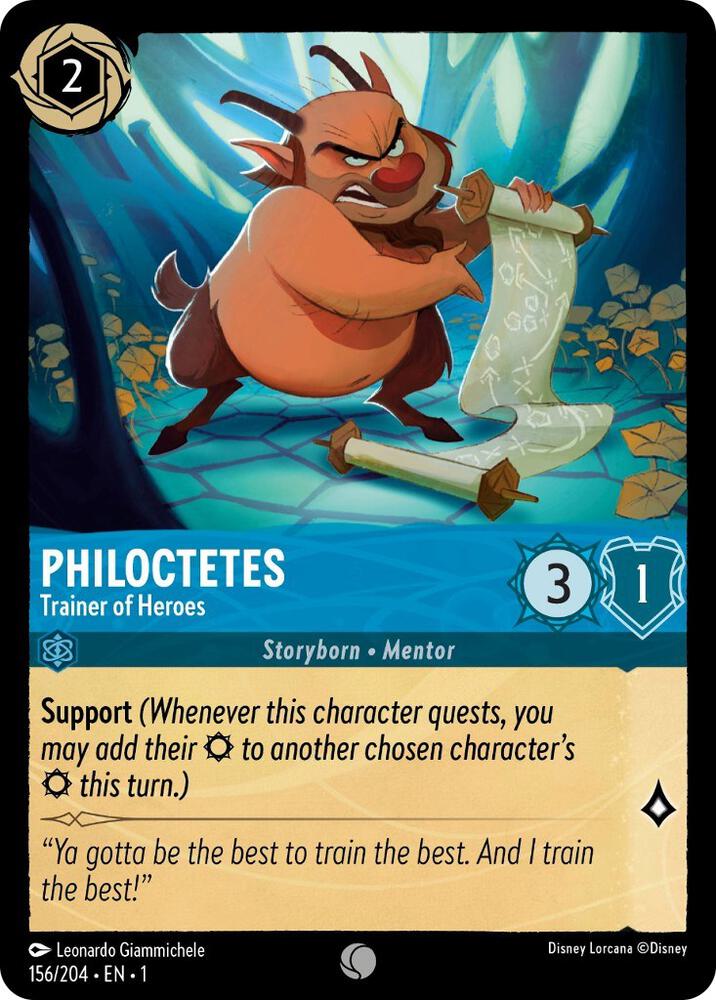 Lorcana - Philoctetes - Trainer of Heroes - The First Chapter (1)