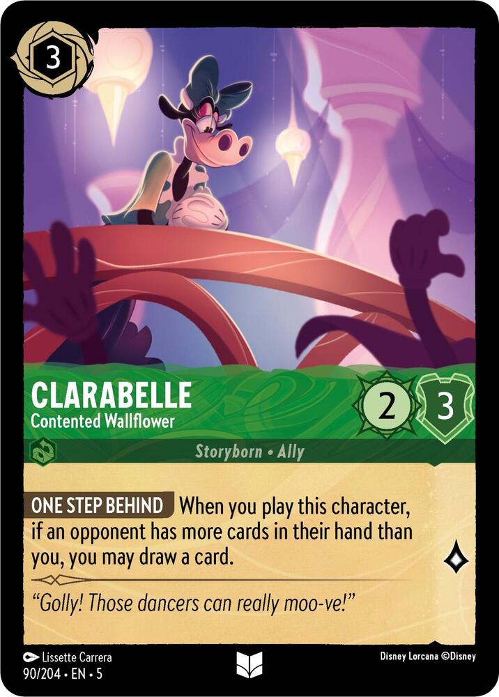 Lorcana - Clarabelle - Contented Wallflower - Shimmering Skies (5)