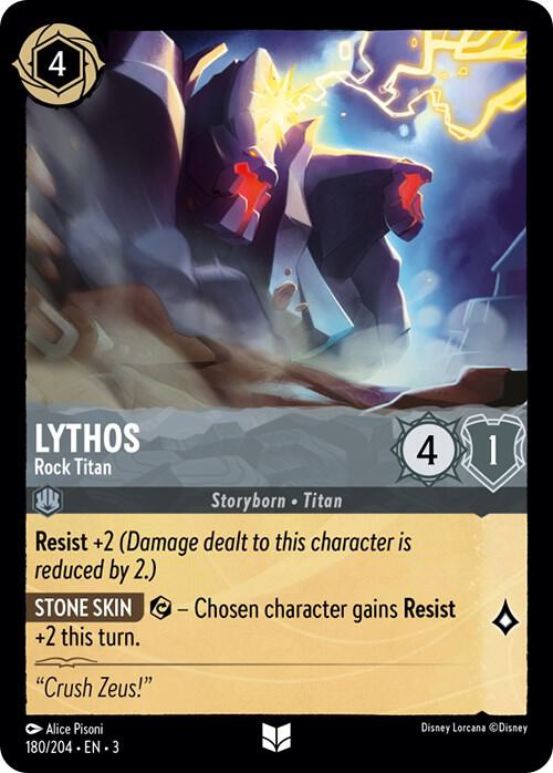 Lorcana - Lythos - Rock Titan - Into the Inklands (3)