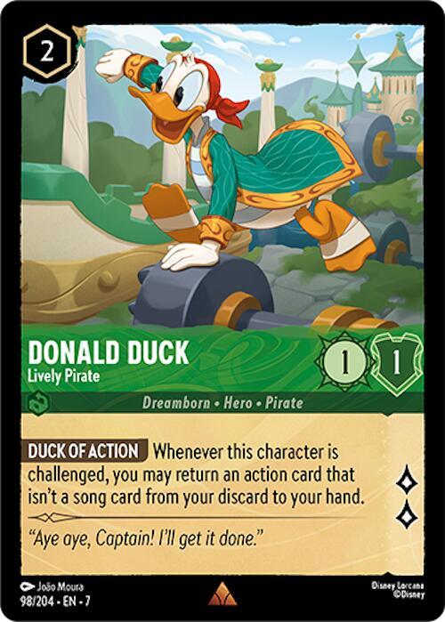 Lorcana - Donald Duck - Lively Pirate - Archazia's Island (7)