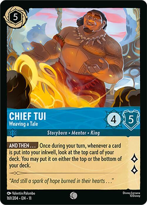 Lorcana - Chief Tui - Weaving a Tale - Winterspell (11)