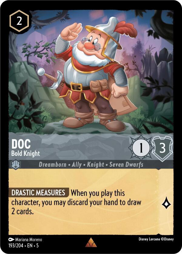 Lorcana - Doc - Bold Knight - Shimmering Skies (5)