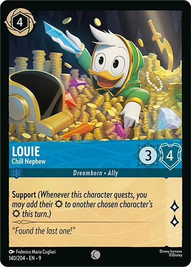 Lorcana - Louie - Chill Nephew - Fabled (9)