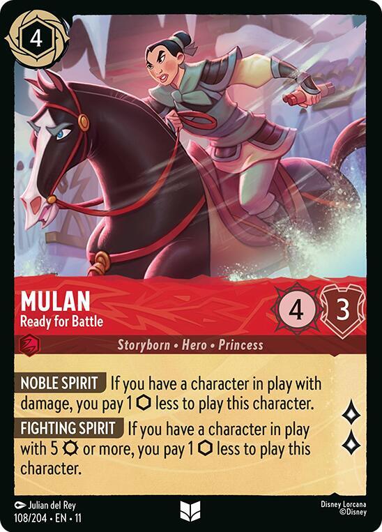 Lorcana - Mulan - Ready for Battle - Winterspell (11)