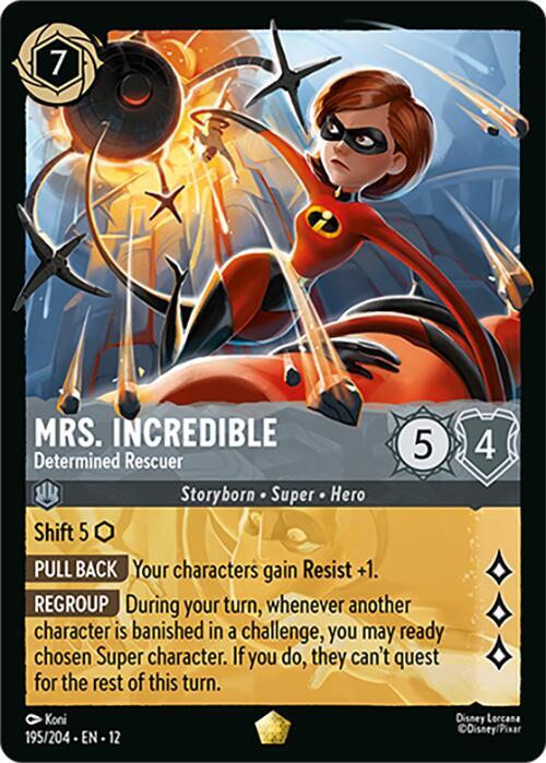 Lorcana - Mrs. Incredible - Determined Rescuer - Wilds Unknown (12)