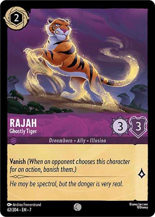 Lorcana - Rajah - Ghostly Tiger - Archazia's Island (7)