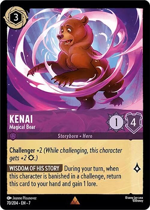 Lorcana - Kenai - Magical Bear - Archazia's Island (7)
