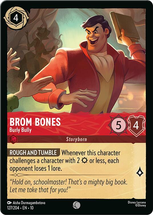 Lorcana - Brom Bones Burly Bully - Whispers in the Well (10)