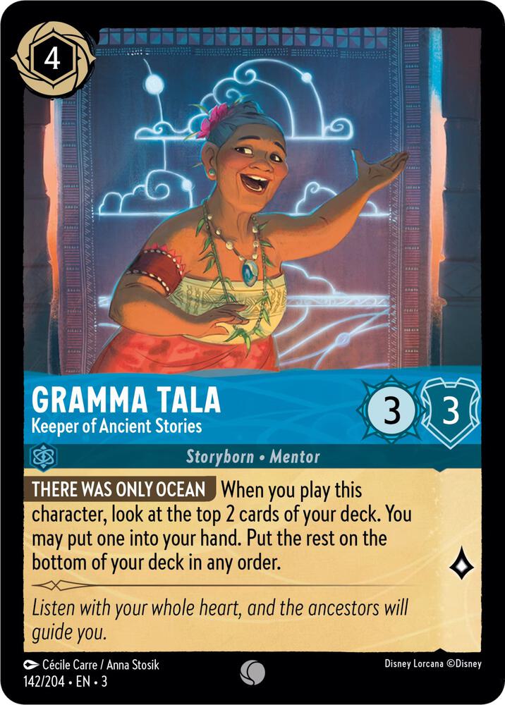 Lorcana - Gramma Tala - Keeper of Ancient Stories - Into the Inklands (3)