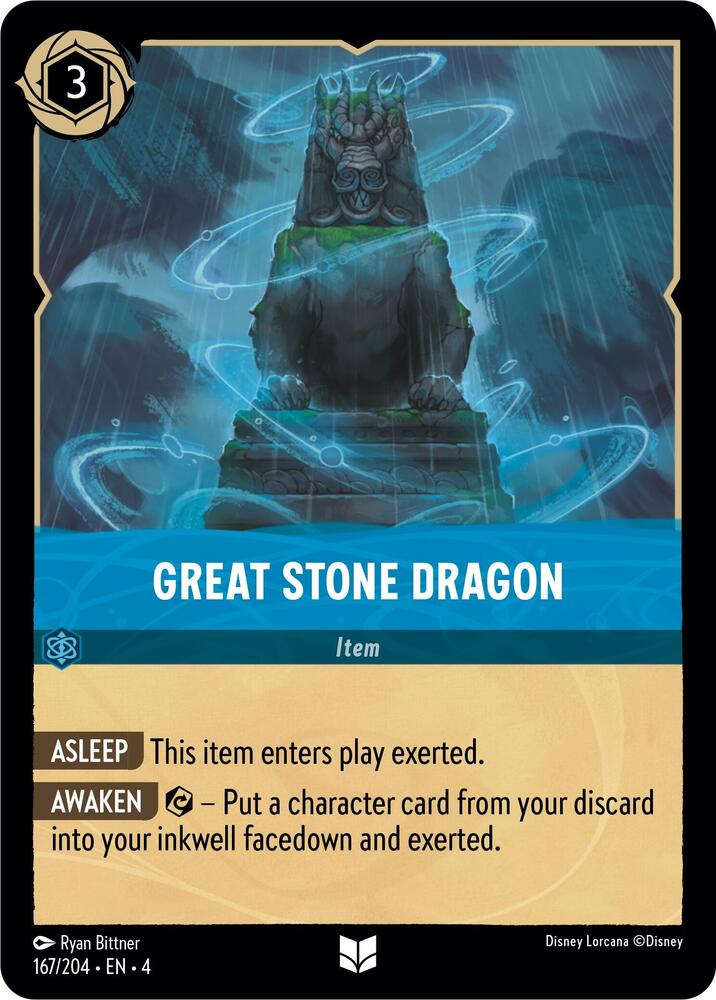 Lorcana - Great Stone Dragon - Ursula's Return (4)