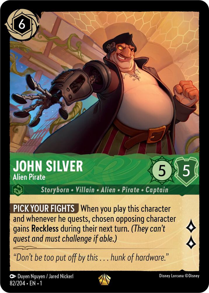 Lorcana - John Silver - Alien Pirate - The First Chapter (1)