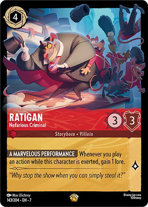 Lorcana - Ratigan - Nefarious Criminal - Archazia's Island (7)