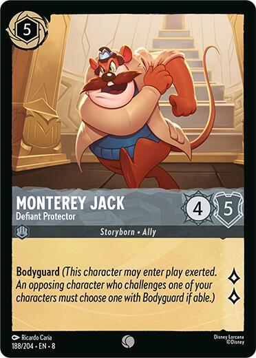 Lorcana - Monterey Jack - Defiant Protector - Reign of Jafar (8)