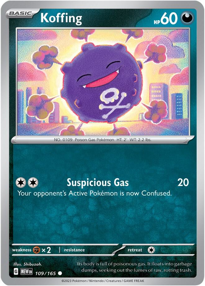 Pokemon - Koffing - SV: Scarlet & Violet 151 (MEW)