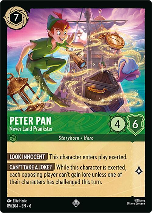 Lorcana - Peter Pan - Never Land Prankster - Azurite Sea (6)