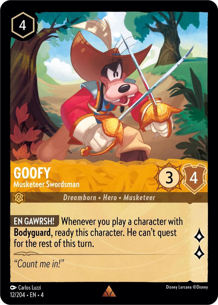 Lorcana - Goofy - Musketeer Swordsman - Ursula's Return (4)