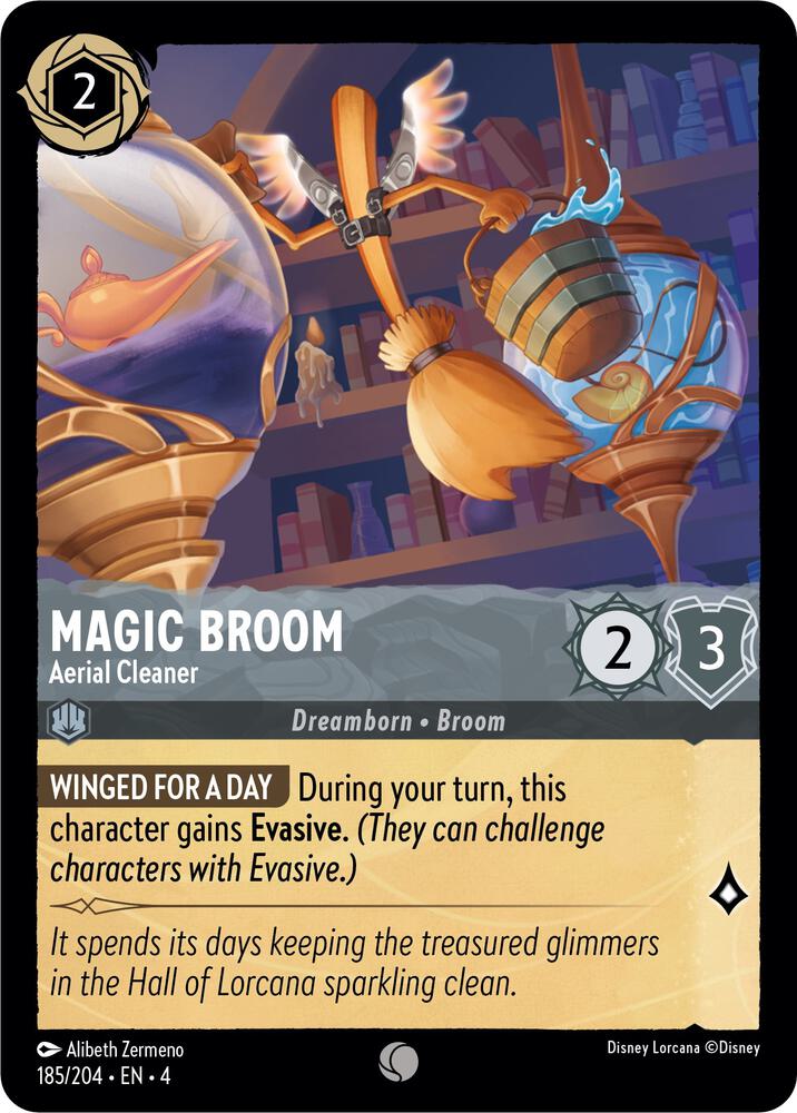 Lorcana - Magic Broom - Aerial Cleaner - Ursula's Return (4)