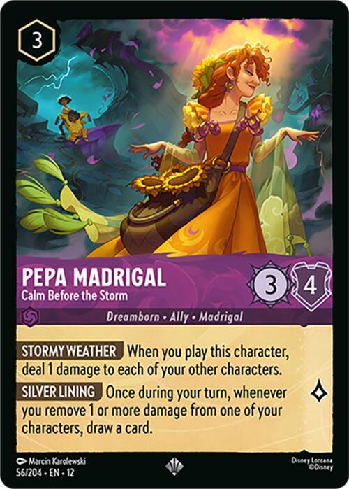 Lorcana - Pepa Madrigal - Calm Before the Storm - Wilds Unknown (12)