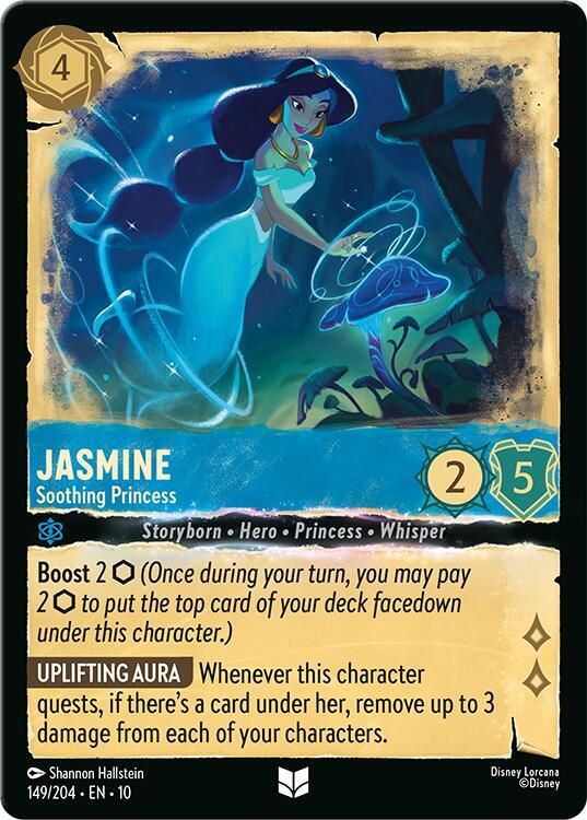 Lorcana - Jasmine Soothing Princess - Whispers in the Well (10)