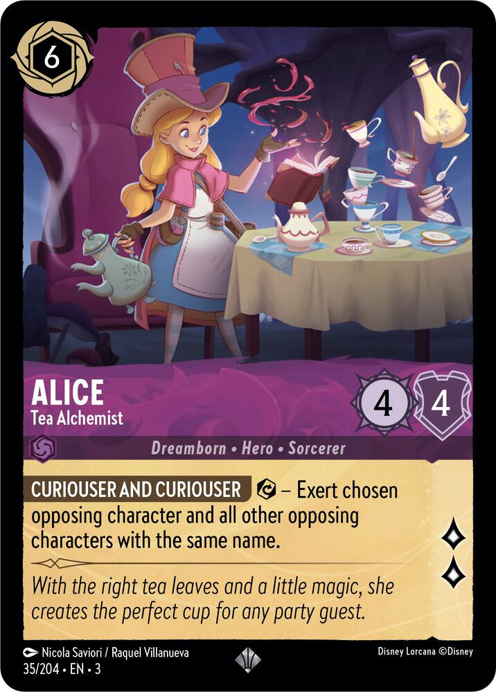 Lorcana - Alice - Tea Alchemist - Into the Inklands (3)