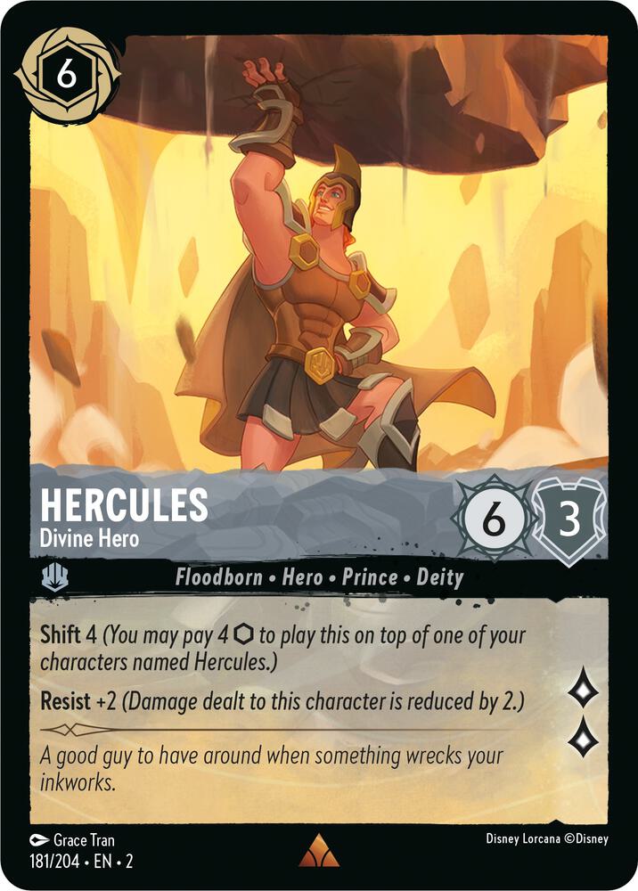 Lorcana - Hercules - Divine Hero - Rise of the Floodborn (2)