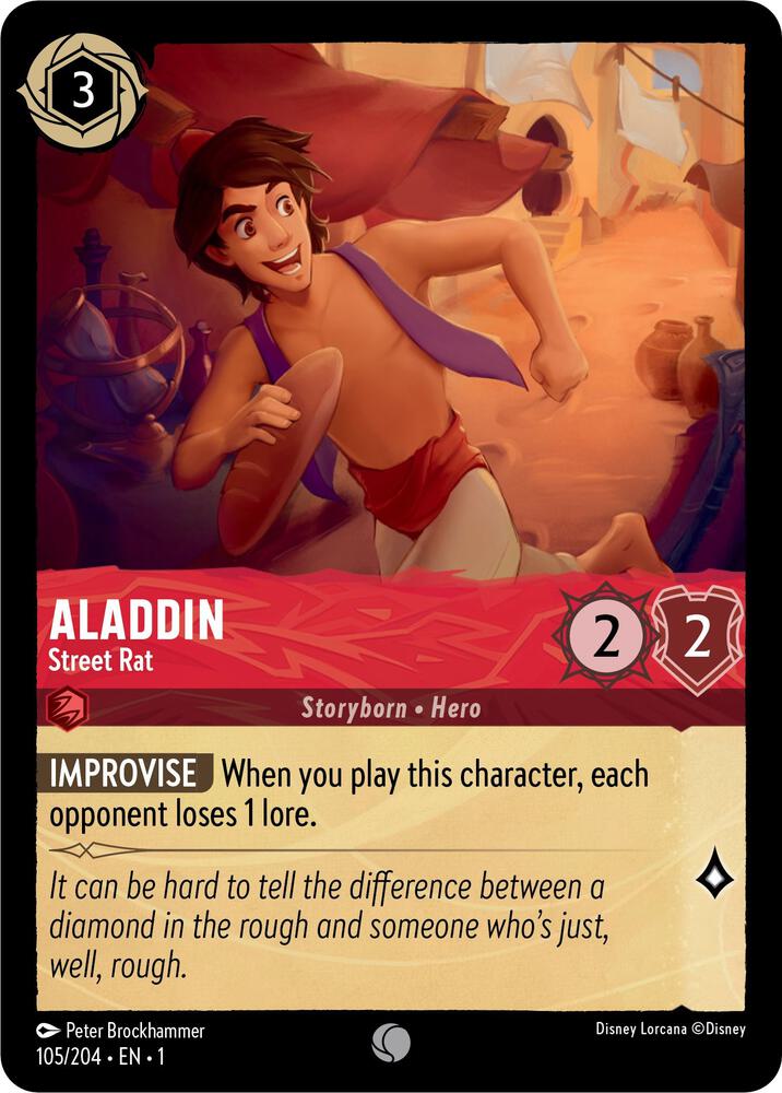Lorcana - Aladdin - Street Rat - The First Chapter (1)