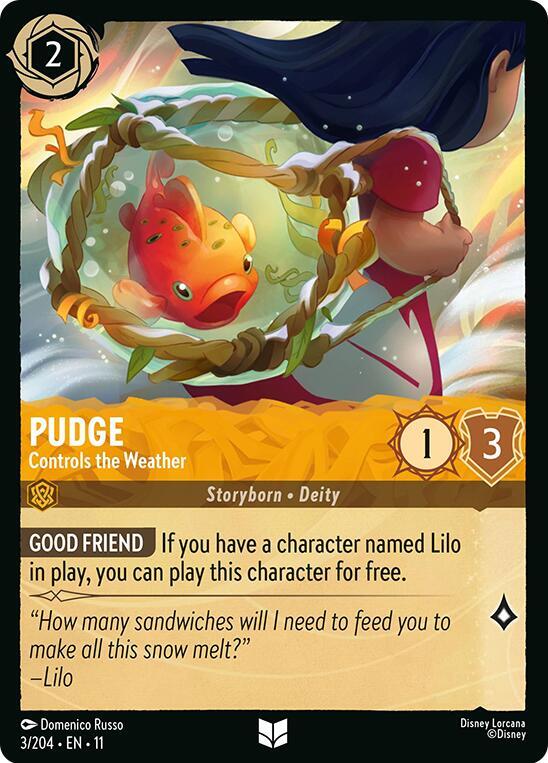 Lorcana - Pudge - Controls the Weather - Winterspell (11)