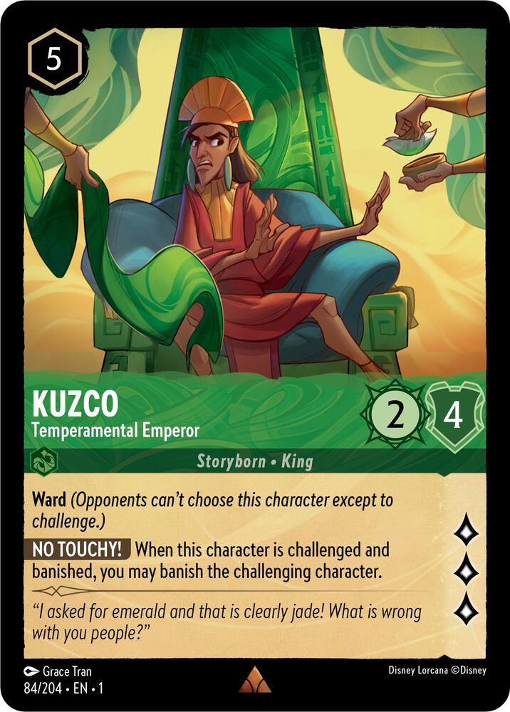 Lorcana - Kuzco - Temperamental Emperor - The First Chapter (1)