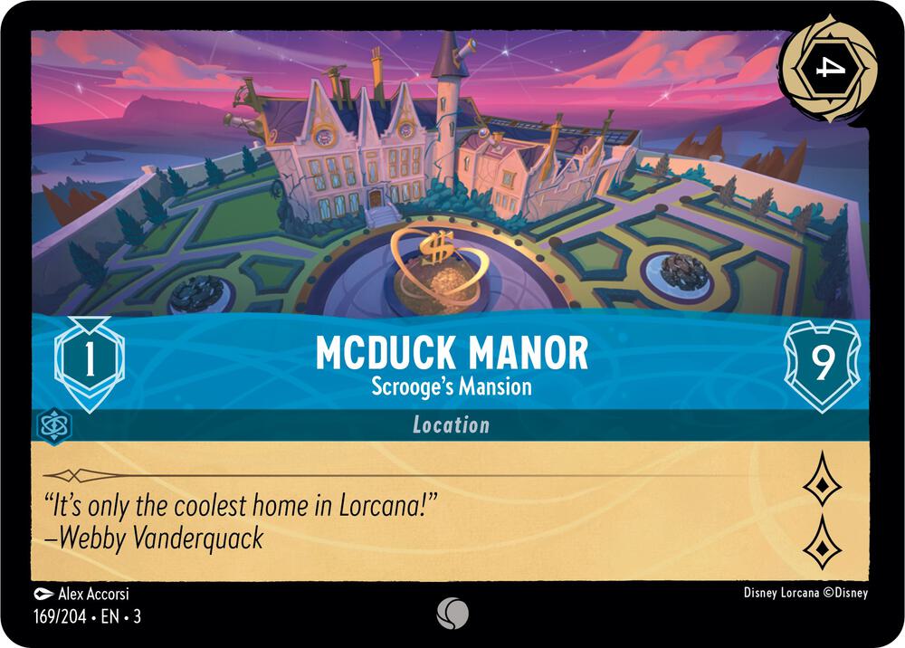 Lorcana - McDuck Manor - Scrooge's Mansion - Into the Inklands (3)
