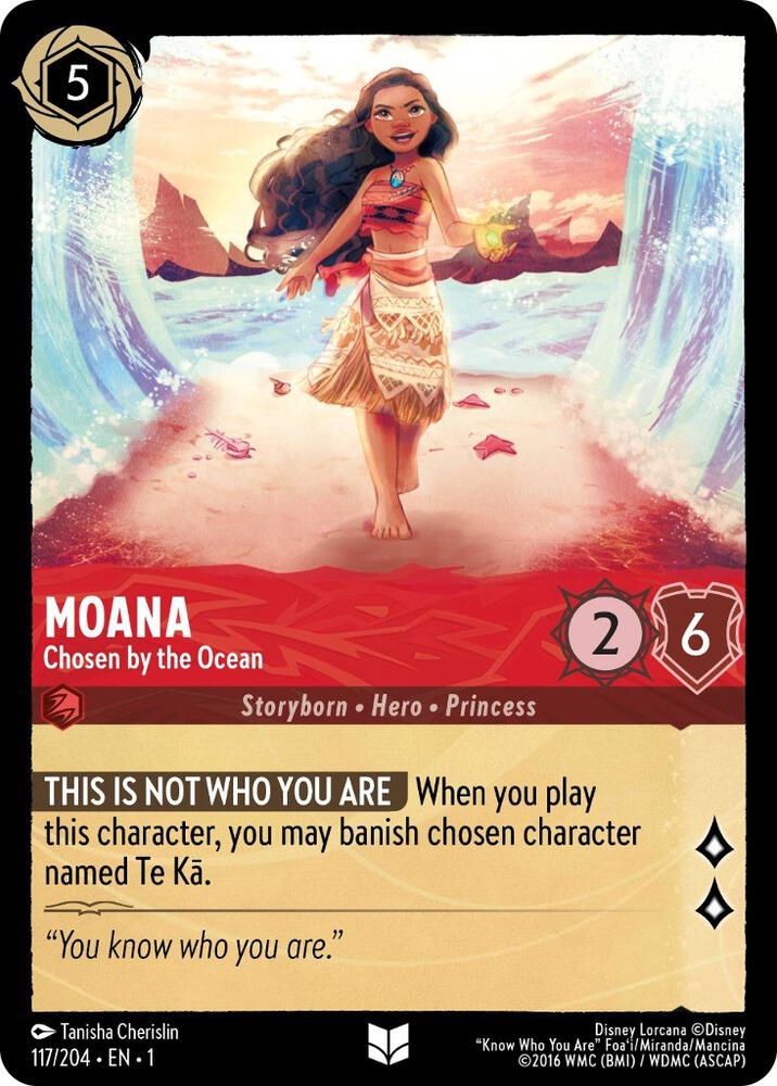 Lorcana - Moana - Chosen by the Ocean - The First Chapter (1)