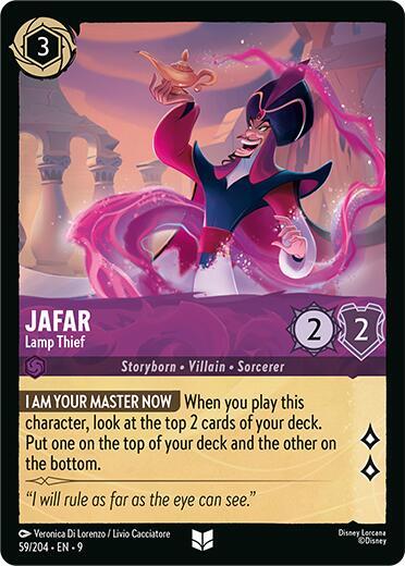 Lorcana - Jafar - Lamp Thief - Fabled (9)
