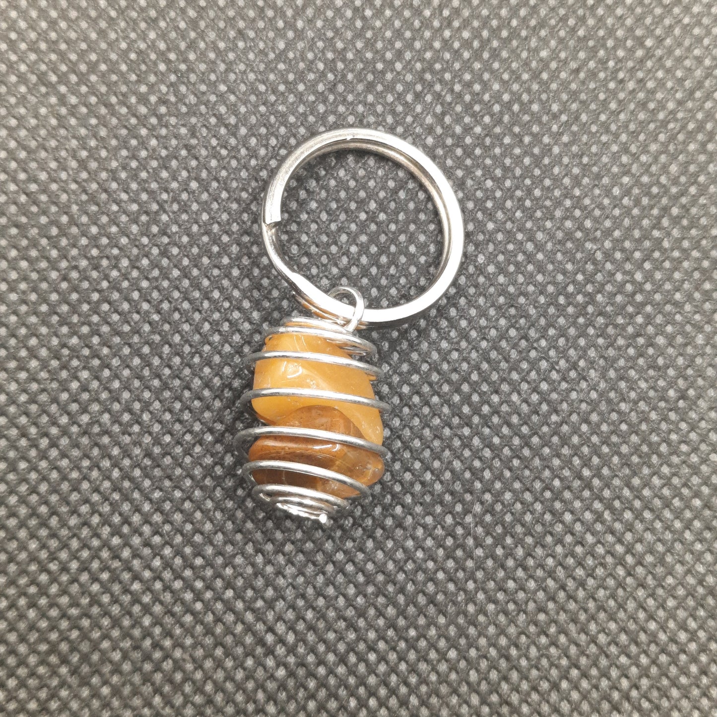 BG Signature Collection Citrine & Tiger's Eye Small Keychain