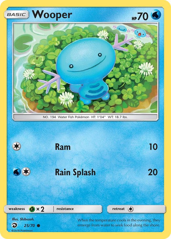 Pokemon - Wooper - Dragon Majesty (DRM)