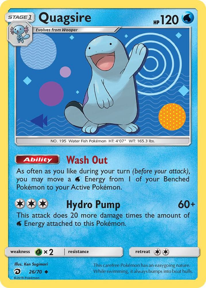 Pokemon - Quagsire - Dragon Majesty (DRM)