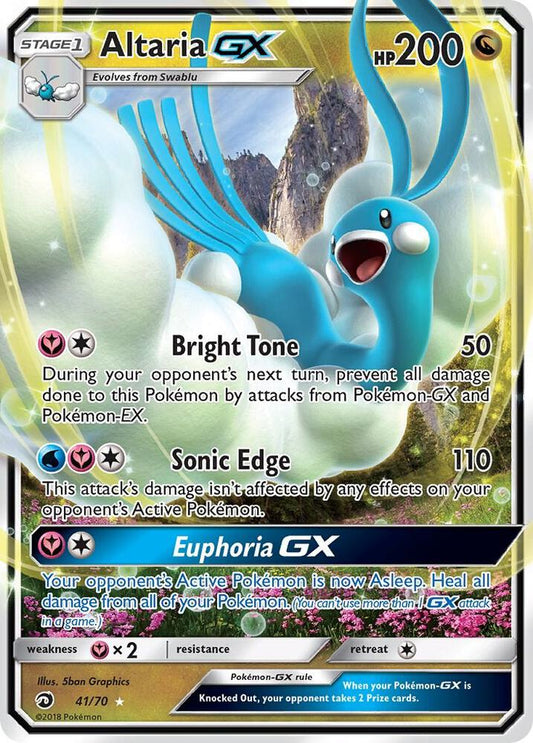 Pokemon - Altaria GX - Dragon Majesty (DRM)